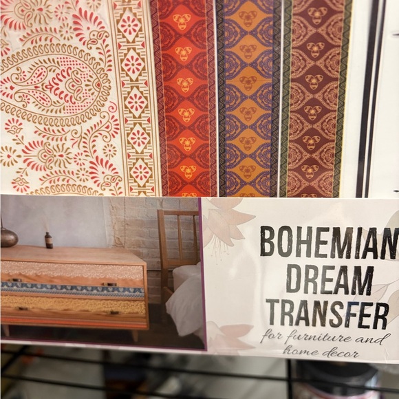 Elegant Multicolor Patterned Transfer - Picture 2 of 5